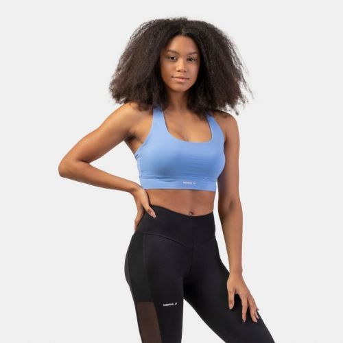 NEBBIA Športová podprsenka Active Medium Impact Light Blue  S