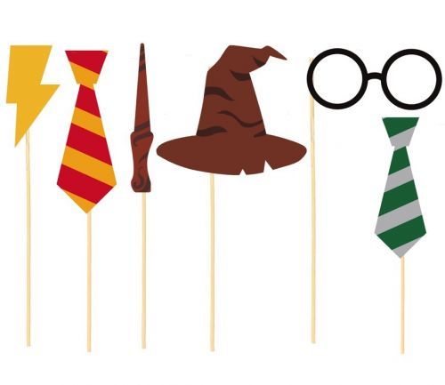 Guirca Rekvizity na fotenie - Harry Potter mix 6 ks