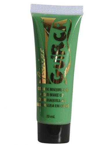 Guirca Farba na tvár a telo - Creme rôzne farby 20 ml Farba: zelená
