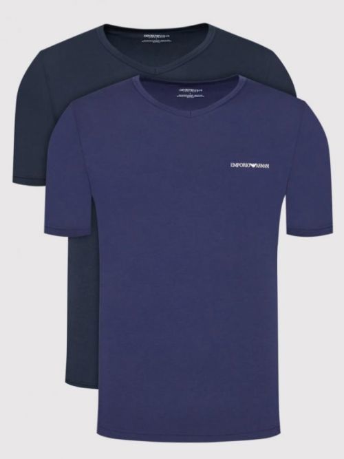 Pánske tričko - 111267 2R717 97035 - tm.modrá - Emporio Armani M tm.modrá
