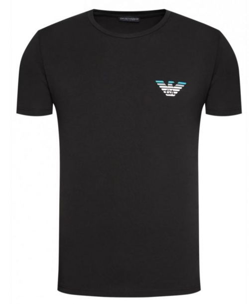 Pánske tričko krátky rukáv - 110853 2R525 00020 - čierne - Emporio Armani L čierna