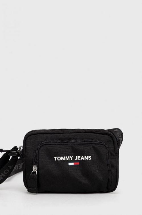 Malá taška Tommy Jeans čierna farba