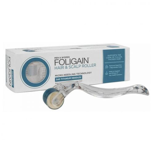 FOLIGAIN Hair&Scalp Roller pre rast vlasov s titánovými ihličkami