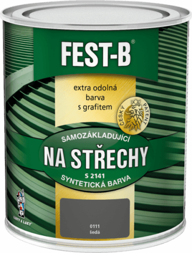 FEST-B 2v1 S2141 - Farba na strechy 0155 - antracitová 5 kg