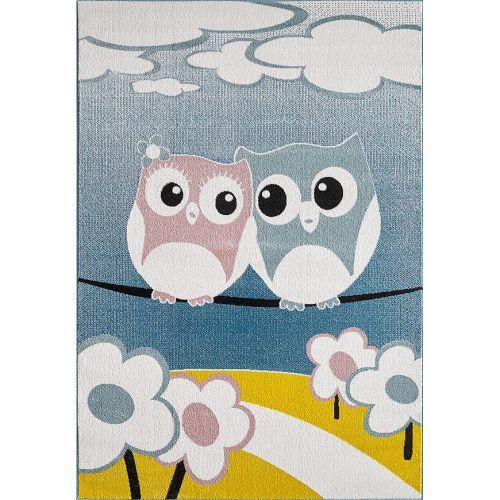 Koberec Frisee Soft Kids 0,8/1,5 A1042 tyrkysový