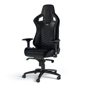 Noblechairs EPIC, čierna/modrá