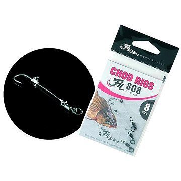 Fil Fishing Chod Rigs FIL808 11,3 kg Veľkosť 4 3 ks