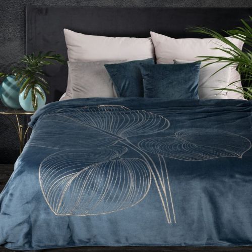 Eurofirany Blanket 392060 Navy Blue Lat. 150 cm D 200 cm