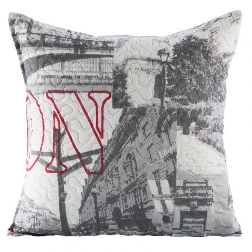 Eurofirany Pillowcase 91725 Silver Š 38 cm D 38 cm