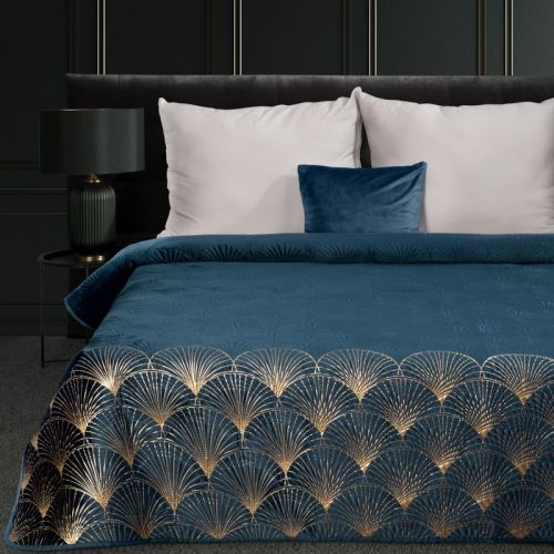 Eurofirany Bedspread 392189 Turquoise Lat. 170 cm D 210 cm