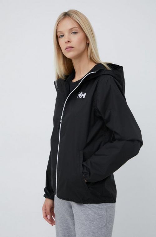 Nepremokavá bunda Helly Hansen Belfast Ii dámska, čierna farba,