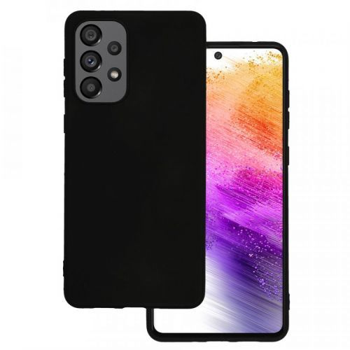 IZMAEL Samsung Galaxy A73 Silikonové Mäkké puzdro TPU  KP17747 čierna