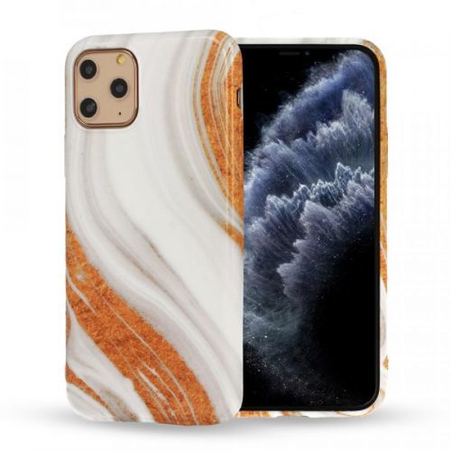 IZMAEL Samsung Galaxy A40 Silikónové puzdro Marble  KP17774 multifarebná