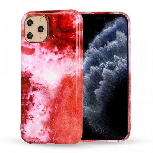 IZMAEL Samsung Galaxy A40 Silikónové puzdro Marble  KP17776 multifarebná