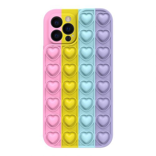 IZMAEL Apple iPhone XR Heart Pop It puzdro  KP17872 multifarebná