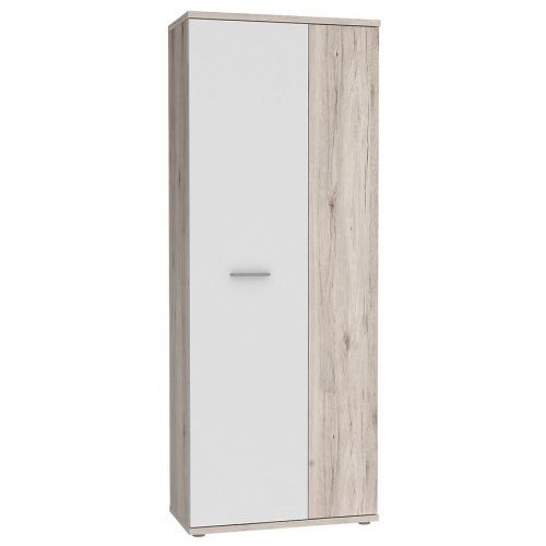 Skriňa Net 5p Dub pieskový / biela