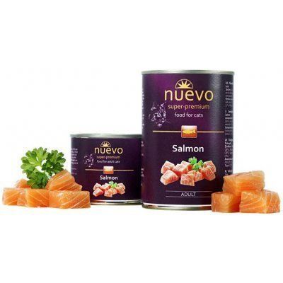 NUEVO cat Adult Salmon bal. 6 x 400 g konzerva