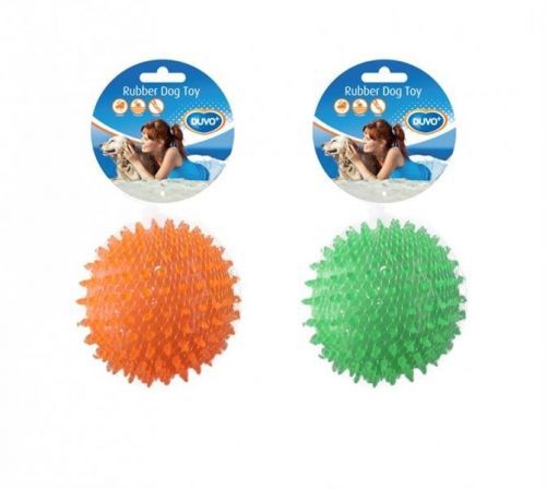 Hračka DUVO+ Lopta ježko gumená 8 cm