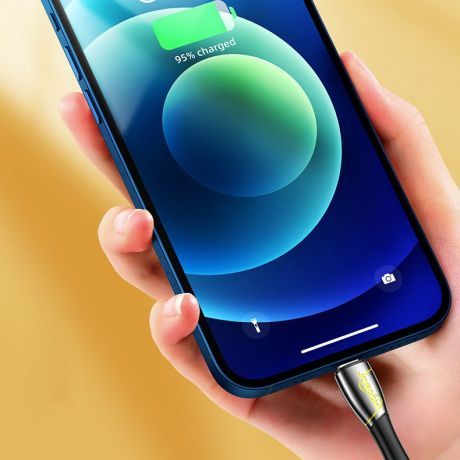 Joyroom Fast Charging kábel USB / USB-C 3A 1.2m, čierny (S-1230K6)
