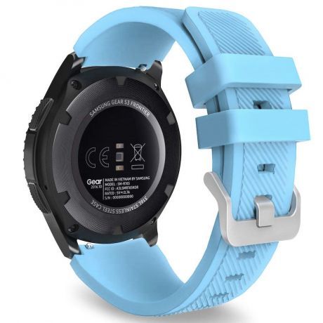 Samsung Gear S3 Silicone Sport remienok, Pastel Blue