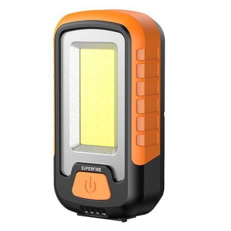 Supfire G21 baterka 650lm, čierna/oranžová (G21)