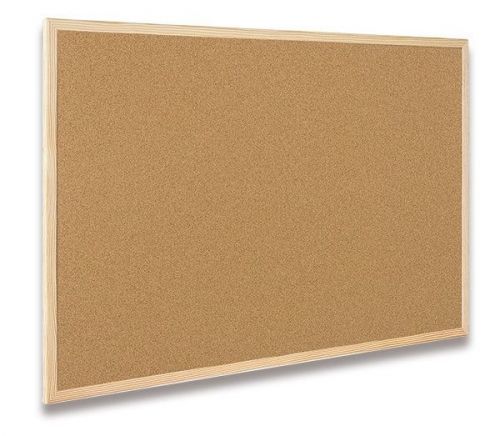 Nástenka CLASSIC Cork Board Eco 30x40 cm, korok, drevený rám