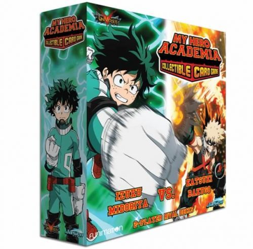 Jasco Games My Hero Academia Collectible Card Game - Izuku Midoriya vs. Katsuki Bakugo 2-Play Rival Decks