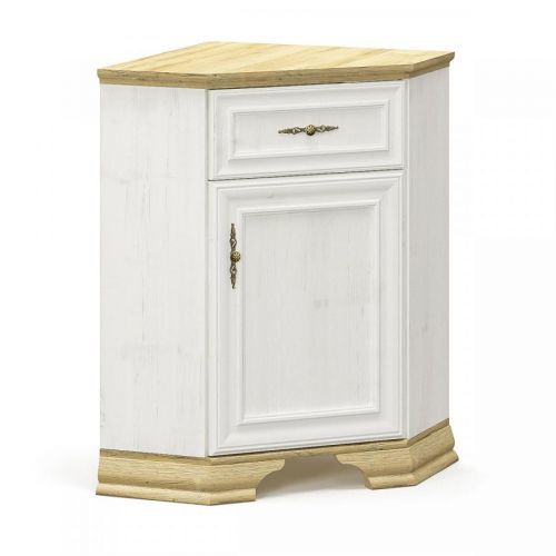 NABBI Igins CCH rohová komoda sosna Andersen / dub zlatý