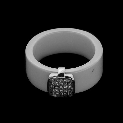 Strieborný prsteň 17038