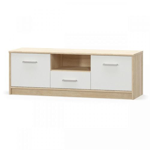 NABBI Tavir TV-1DRW2D tv stolík dub sonoma / biela
