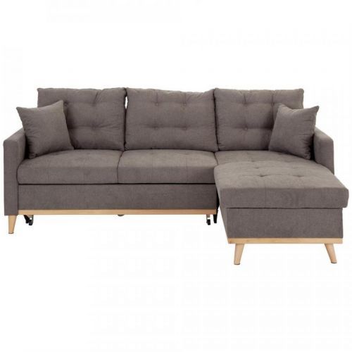 Rozkladacia Sedacia Súprava Kirng Sivá