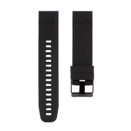 Tactical 816 Silikonový Řemínek pro Garmin Fenix 5S/6S/7S QuickFit 20mm Black