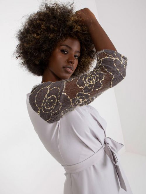 Šaty LK SK 507860.82P sivá 36