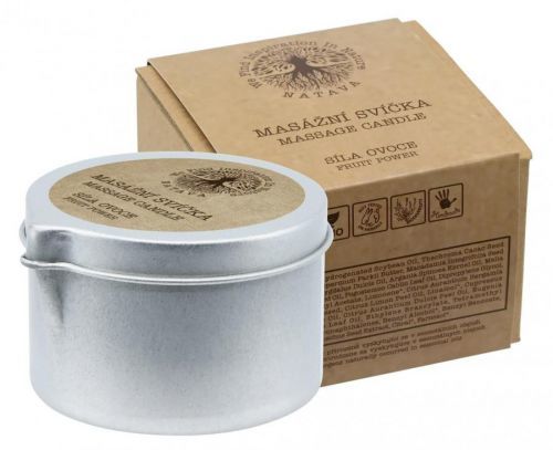 Natava Masážna sviečka - Sila ovocia 60 g