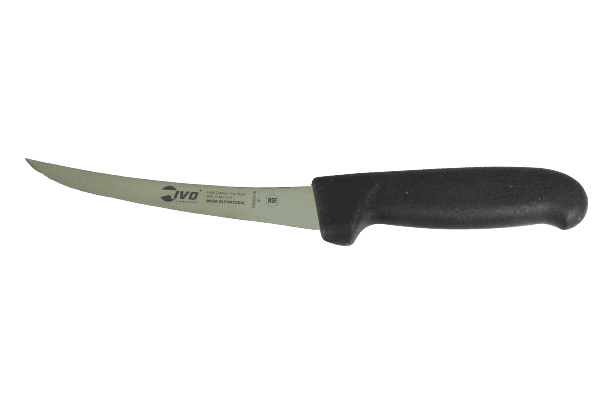 IVO Vykosťovací nôž IVO Progrip 15 cm Curved Semi flex - čierny 232003.15.01