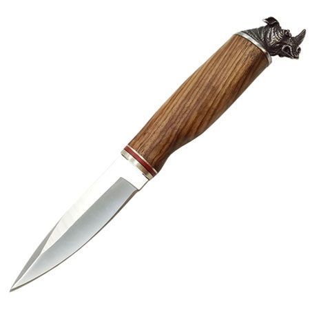 Outdoorový nôž UNIQUE  HEAD-Hnedá KP18120