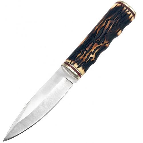 Outdoorový nôž P3233-Čierna/Hnedá KP18122