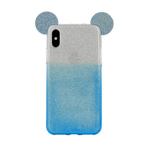 IZMAEL Samsung Galaxy S9 Mouse trblietavé puzdro  KP18131 modrá
