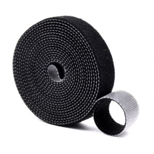Organizátor na káble Velcro - 5m - Čierna KP18245