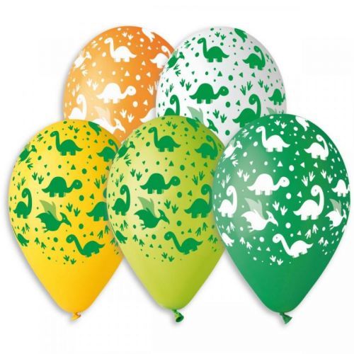 Smart Balloons Balóniky nafukovací dinosaurus priemer 30cm 5ks