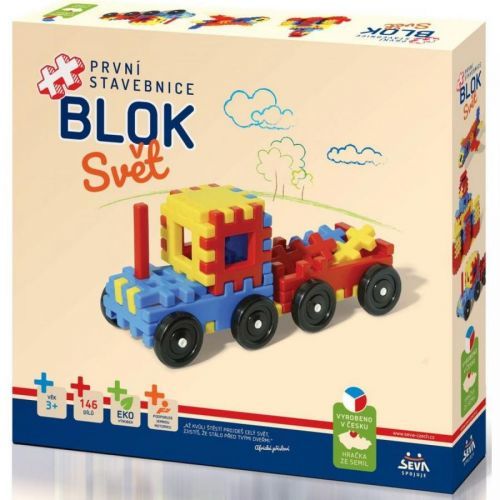 Stavebnica Blok Svet 146ks