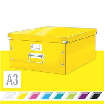 Leitz WOW Click & Store A3 36,9 x 20 x 48,2 cm, žltá