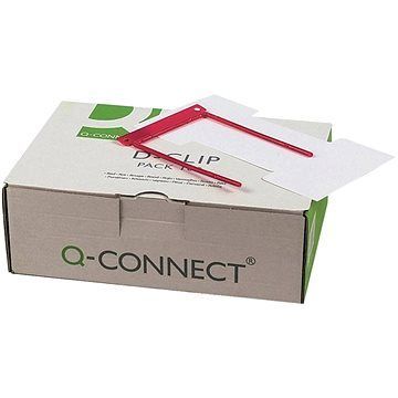 Q-CONNECT červená – balenie 100 ks