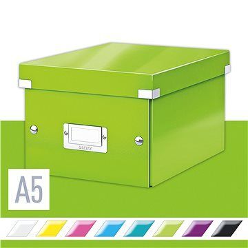 Leitz WOW Click & Store A5 22 x 16 x 28,2 cm, zelená
