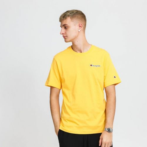 Champion Crewneck T-Shirt Yellow