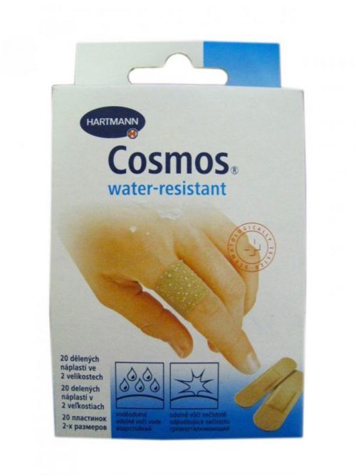 Cosmos Water-resistant Vodovzdorná náplasť 2 veľkosti 20ks