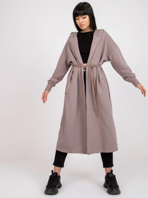 Dámska mikina FA NA 7388.15 tmavo lila jedna veľkosť