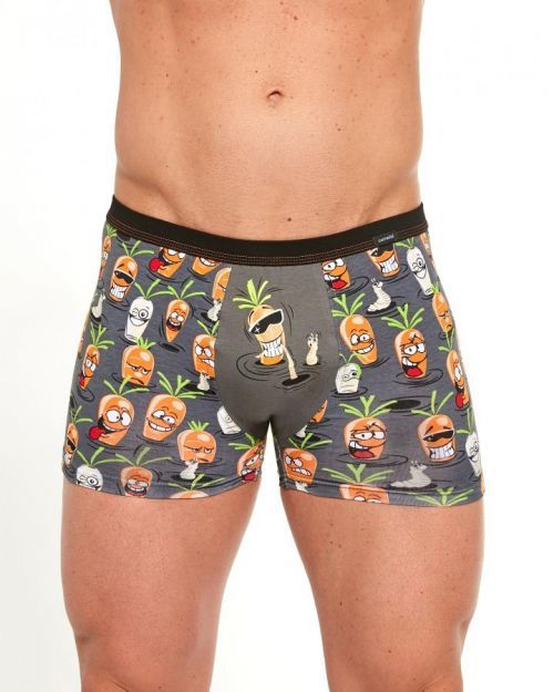 Pánske boxerky Cornette Tattoo 280/212 Carrot grafit M