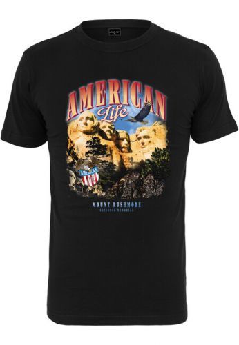 Mr. Tee American Life Mount Roushmore Tee black - XS