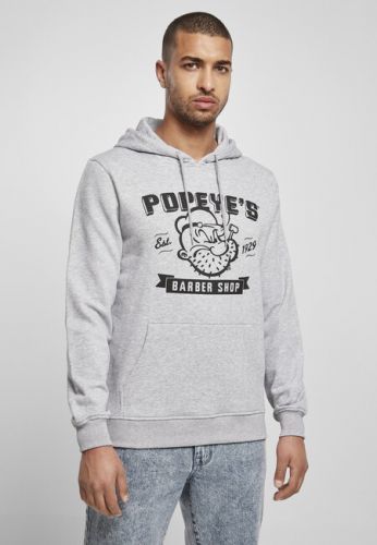 Mr. Tee Popeye Barber Shop Hoody grey - XS